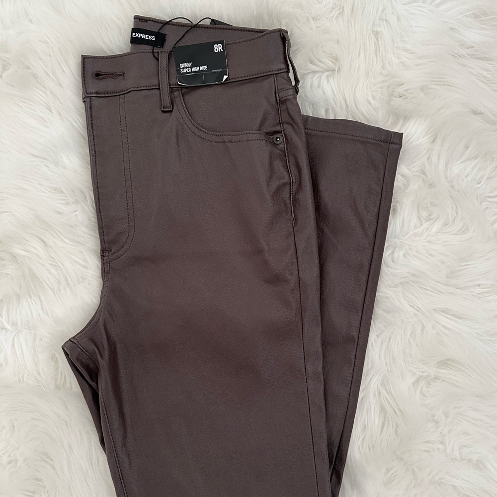 Express, Skinny Super High Rise Jeans, Size 8R